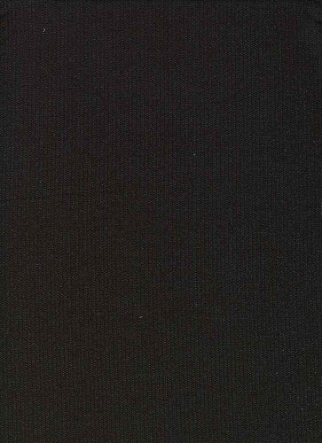 KNT-2432 BLACK KNITS FRENCH TERRY SOLIDS