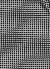 Load image into Gallery viewer, D1692-HT50390 C11 BLACK/WHITE PLAIDS DOUBLE KNITS