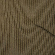 Load image into Gallery viewer, KNT-2243 OLIVE-IRI RIB SOLIDS KNITS