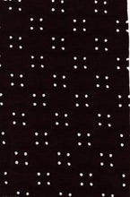 Load image into Gallery viewer, K3002-100 BLACK KNIT EYELET SOLID