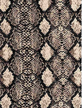 Load image into Gallery viewer, S2554-AN50485 C2 GREY/BLK ANIMAL SATIN WOVEN PRINT