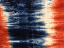Load image into Gallery viewer, TD2052-50947 C3 NAVY/RUST TIE DYE DTY BRUSH COZY FABRICS