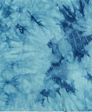 Load image into Gallery viewer, TD1404-050 TEAL TIE DYE RAYON SPANDEX JERSEY