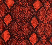 Load image into Gallery viewer, S2554-AN50485 C7 RUST ANIMAL SATIN WOVEN PRINT