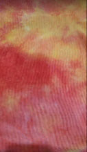 Load image into Gallery viewer, TD110-1984 CORAL/YELLOW TIE DYE MESH