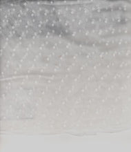 Load image into Gallery viewer, MESH-2426 IVORY MESH JACQUARDS SOLID