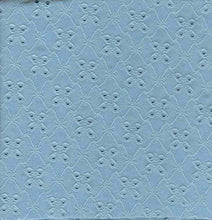 Load image into Gallery viewer, K3002-100 BLUE KNIT EYELET SOLID
