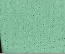 Load image into Gallery viewer, K3002-134 MINT KNIT EYELET SOLID