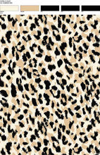 Load image into Gallery viewer, S2554-AN51206 C15 TAN/BLK SATIN WOVEN PRINT