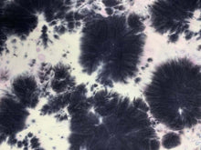 Load image into Gallery viewer, TD1378-1984 WHT/BLK TIE DYE COTTON SPAN
