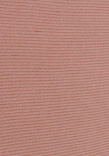 Load image into Gallery viewer, KNT-1426RIB-BR BLUSH/WHITE RIB SOLIDS COZY FABRICS SWEATER