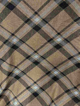 Load image into Gallery viewer, KNT-3376 C16 STONE/BLK KNITS PLAIDS DOUBLE