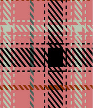 Load image into Gallery viewer, D1692-PL50691 C30 MAU/BLK/BRW PLAIDS DOUBLE KNITS