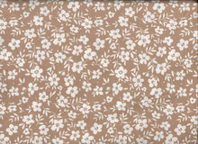 Load image into Gallery viewer, D2052-FL51483 C2 SAND/IVORY BRUSH PRINT FLOWERS DTY