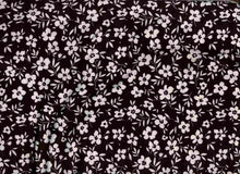 Load image into Gallery viewer, D2052-FL51483 C7 BLACK/IVORY BRUSH PRINT FLOWERS DTY