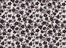 Load image into Gallery viewer, P2243-FL51483-Y C1 IVORY/BLACK PRINTED RIB KNIT FLORAL