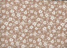Load image into Gallery viewer, P2243-FL51483-Y C2 SAND/IVORY PRINTED RIB KNIT FLORAL