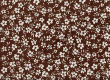 Load image into Gallery viewer, P2243-FL51483-Y C6 BROWN/IVORY PRINTED RIB KNIT FLORAL