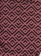 Load image into Gallery viewer, D2052-AB51451 C4 MAUVE/BLACK DTY BRUSH PRINTS