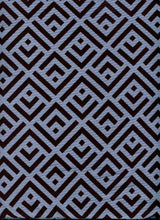 Load image into Gallery viewer, P2243-AB51451-Y C3 DENIM/BLACK PRINTED RIB KNIT