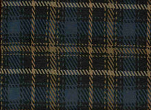 Load image into Gallery viewer, D1692-PL50691 C34 BK/PRUSSIAN PLAIDS DOUBLE KNITS
