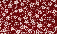 Load image into Gallery viewer, P2243-FL51483-Y C13 WINE/IVORY PRINTED RIB KNIT FLORAL