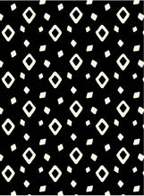 Load image into Gallery viewer, S2554-GO51512 C1 BLK/WHT SATIN WOVEN PRINT