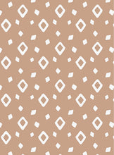 Load image into Gallery viewer, S2554-GO51512 PEACH/WHITE SATIN WOVEN PRINT