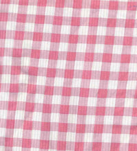 Load image into Gallery viewer, P2243-AB51615-Y C3 BLUSH/WHITE PRINTED RIB KNIT