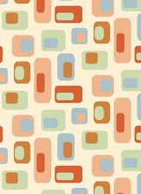 Load image into Gallery viewer, D2052-AB51782 C8 BGE/GRN/RUST DTY BRUSH PRINTS