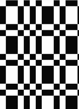 Load image into Gallery viewer, D2052-AB51656 C10 IVORY/BLACK DTY BRUSH PRINTS