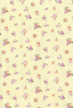 Load image into Gallery viewer, P2243-FL51560-Y C40 YLLOW/LILA PRINTED RIB KNIT FLORAL