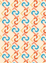 Load image into Gallery viewer, D2052-AB51485 C20 YLW/BLU/ORN DTY BRUSH PRINTS