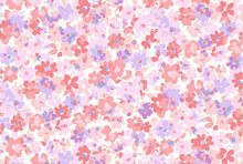 Load image into Gallery viewer, D2052-FL51608 C14 PINK/LILAC BRUSH PRINT FLOWERS DTY