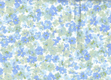 Load image into Gallery viewer, D2052-FL51608 C15 BLUE/GREEN BRUSH PRINT FLOWERS DTY