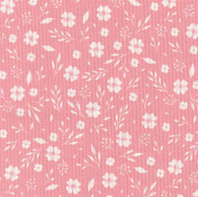 Load image into Gallery viewer, P2243-FL51508-Y C31 PINK/IVORY PRINTED RIB KNIT FLORAL
