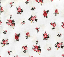 Load image into Gallery viewer, P2243-FL51577-Y C2 IVORY/PINK PRINTED RIB KNIT FLORAL