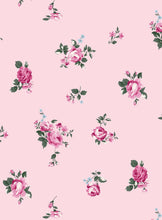 Load image into Gallery viewer, P2243-FL51577-Y C10 PNK/FUCHSIA PRINTED RIB KNIT FLORAL