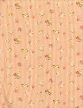 Load image into Gallery viewer, P2243-FL51560-Y C45 ORNGE/YLLOW PRINTED RIB KNIT FLORAL