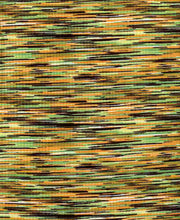 Load image into Gallery viewer, P2243-AB51568-Y C7 GRN/ORNG/BLK PRINTED RIB KNIT