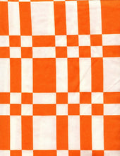 Load image into Gallery viewer, D2052-AB51656 C6 IVORY/ORANGE DTY BRUSH PRINTS