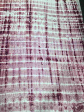 Load image into Gallery viewer, KNT-1978 WINE TIE DYE RAYON SPANDEX JERSEY
