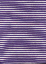 Load image into Gallery viewer, KNT-1835 VIOLET/IVORY JERSEY STRIPES RAYON SPANDEX KNITS
