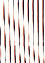 Load image into Gallery viewer, D2052-ST50221 C2 IVORY/RED/NAVY BRUSH PRINT STRIPES COZY FABRICS DTY
