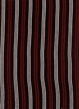 Load image into Gallery viewer, D2052-ST50220 C11 BLACK/WHITE/RED BRUSH PRINT STRIPES
