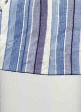 Load image into Gallery viewer, LN1573A-ST50208 C4 IVORY/DENIM/CHAMBRAY WOVEN PRINTS LINEN
