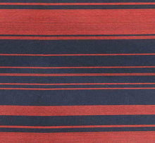 Load image into Gallery viewer, D2052-ST3244 C4 NAVY/RED BRUSH PRINT STRIPES
