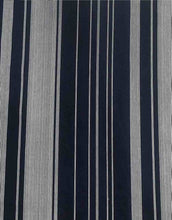 Load image into Gallery viewer, D2052-ST3244 C7 NAVY/WHITE BRUSH PRINT STRIPES COZY FABRICS DTY
