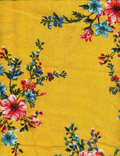 Load image into Gallery viewer, LN1573C-F50200 C3 YELLOW/FLAME WOVEN PRINTS LINEN
