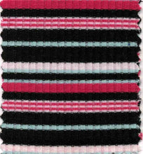 Load image into Gallery viewer, KNT-2200-3375-4x2 Poly Rayon Spandex Yarn Dye Rib Stripe
